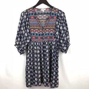 Boho Peasant Hippy Chic Tunic Top Umgee Boutique